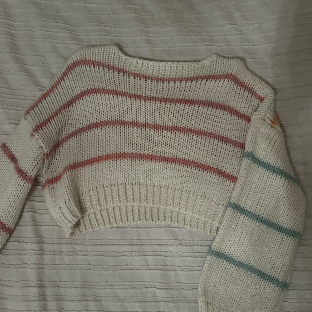 striped sweater